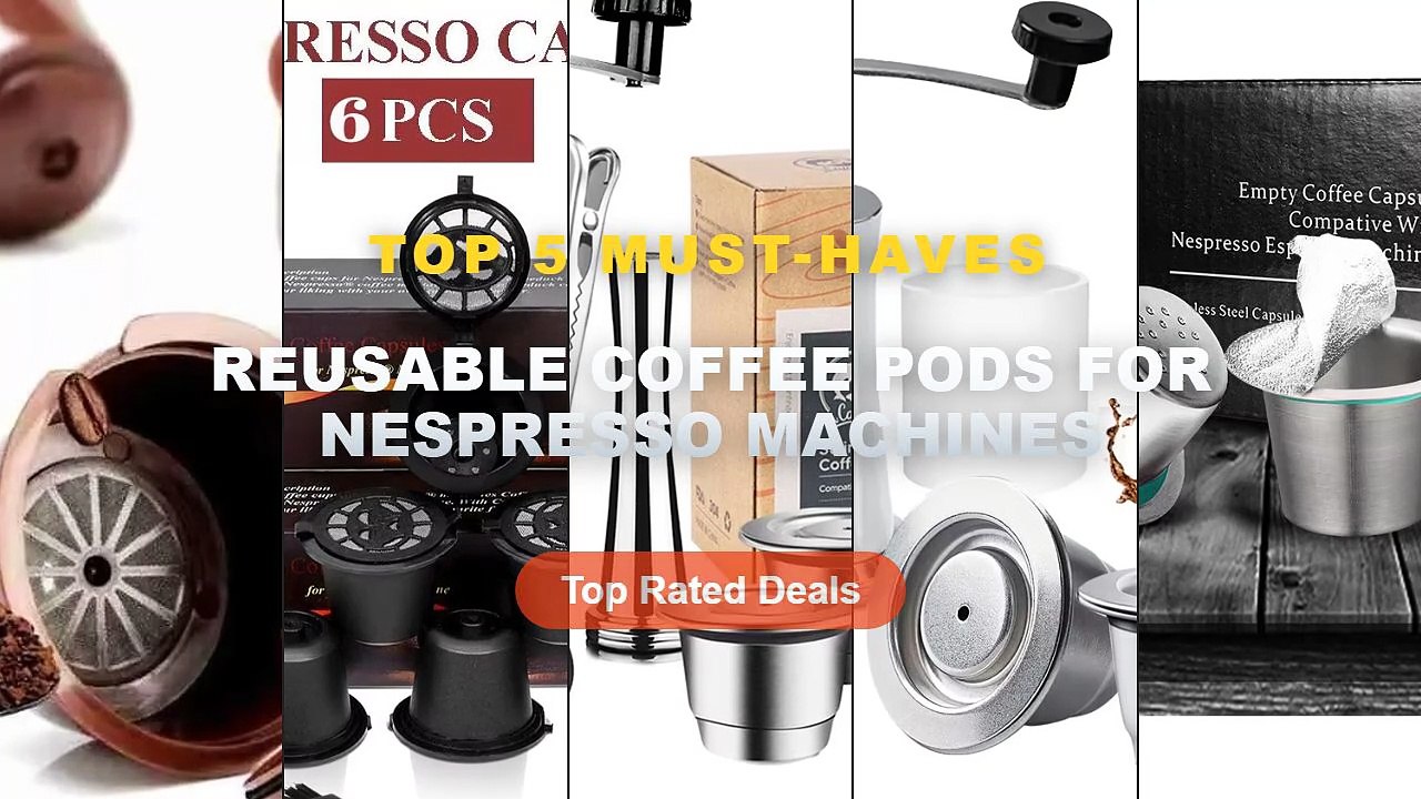 Best Reusable Coffee Pods For Nespresso Machines on AliExpress | Review - Stainless Steel Nespresso Reusable Coffee Caps...