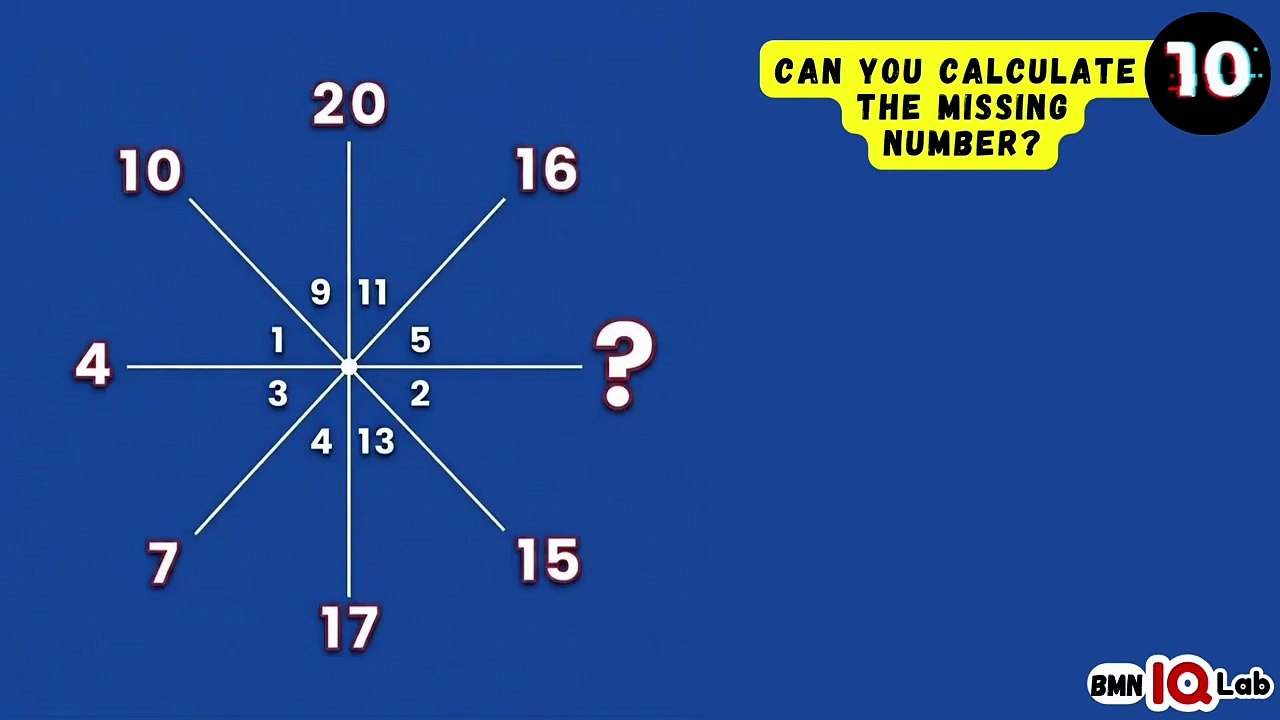 #ThinkAgain 😏😈 Can You Calculate The Missing Number? (Part 1) 🤔