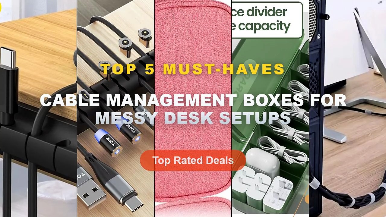Cheap & Best Cable Management Boxes For Messy D...