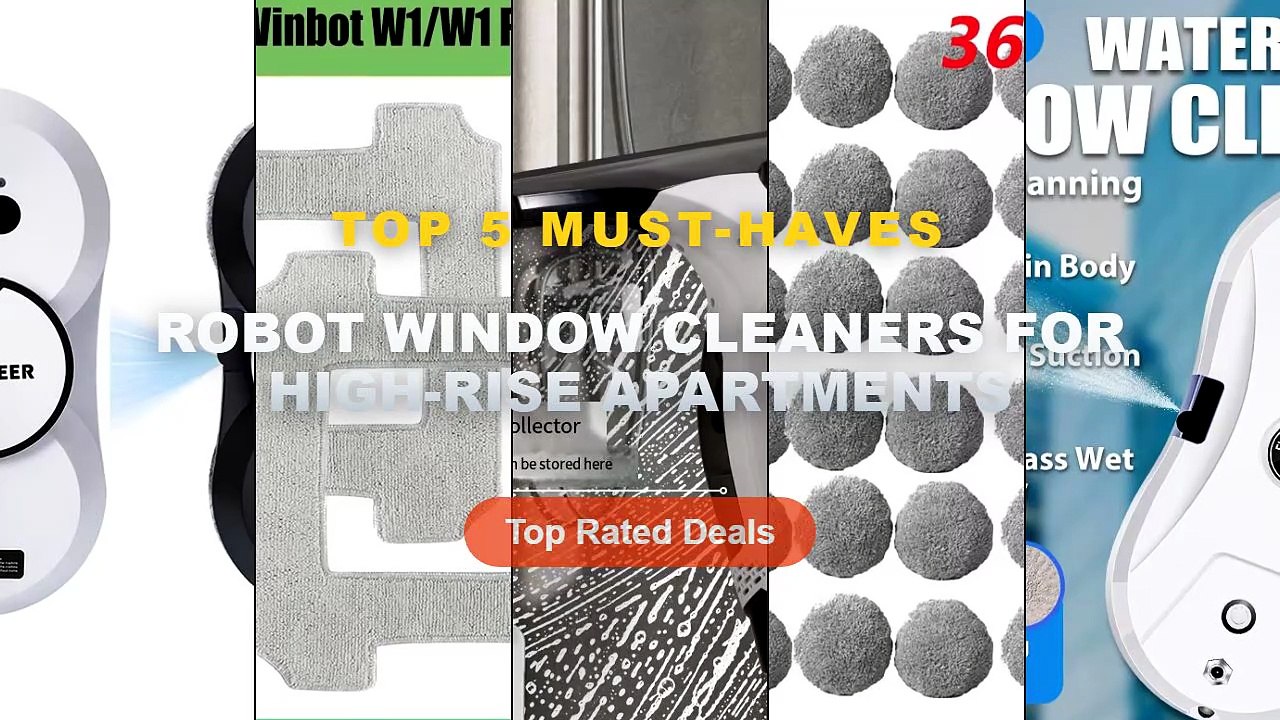 Cheap & Best Robot Window Cleaners For High-Rise Apartments Unboxing & Review - Window Cleaning Robot Universal Round Mo...