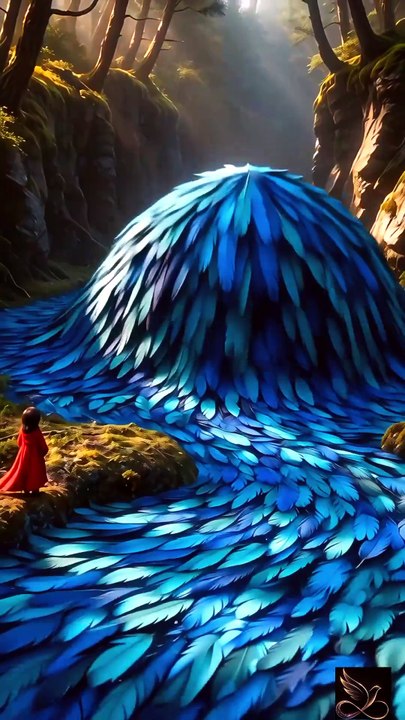 The River of Feathers – Surreal Fantasy Cinematic (4K)