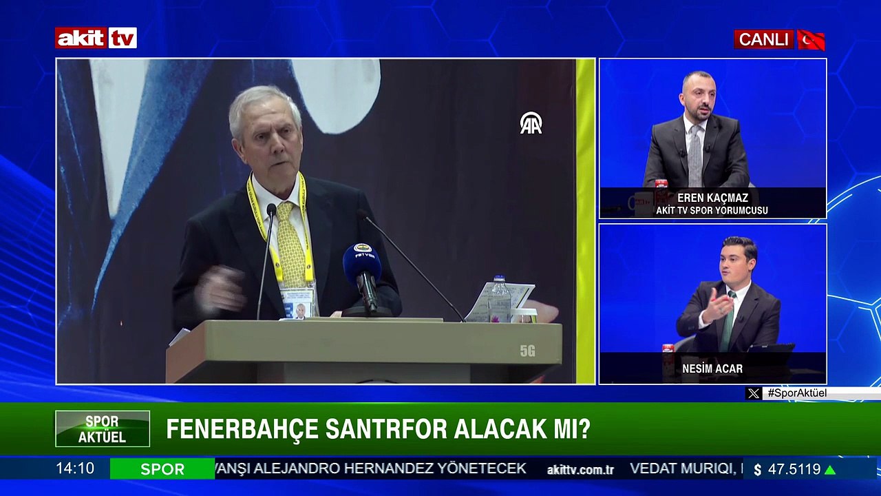 Spor Aktüel - Nesim Acar/Eren Kaçmaz "Avrupa'da ne durumdayız?" 01.08.2026