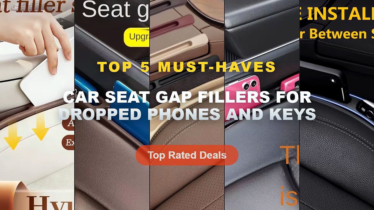 Why Everyone Is Buying Car Seat Gap Fillers For...