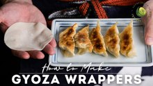 How to Make Gyoza Wrappers That Turn Out Chewy and Crispy