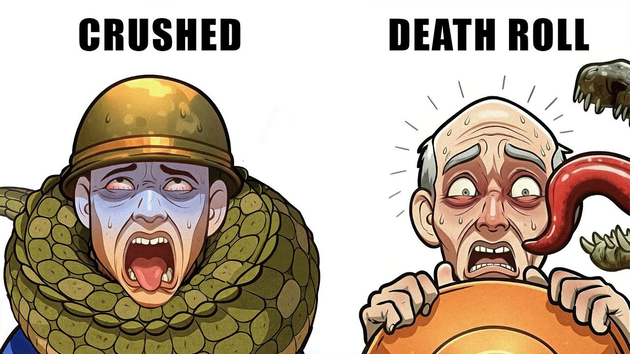 The Most PAINFUL Cave Crocodile Deaths Ever Recorded