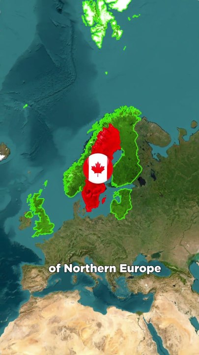 What If Canada and Sweden Switched Places??🇨🇦🇸🇪