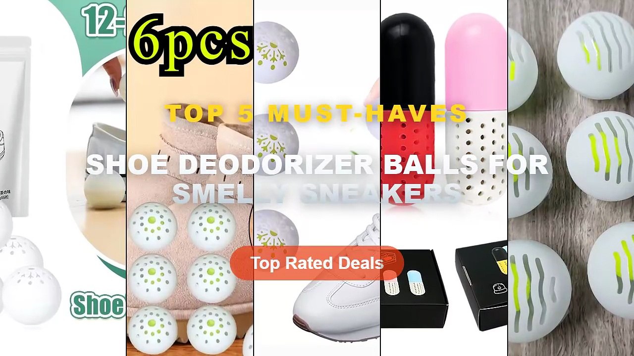 Why Everyone Is Buying Shoe Deodorizer Balls For Smelly Sneakers - Sports Shoe Deodorant Capsules Odor Eliminating Balls...