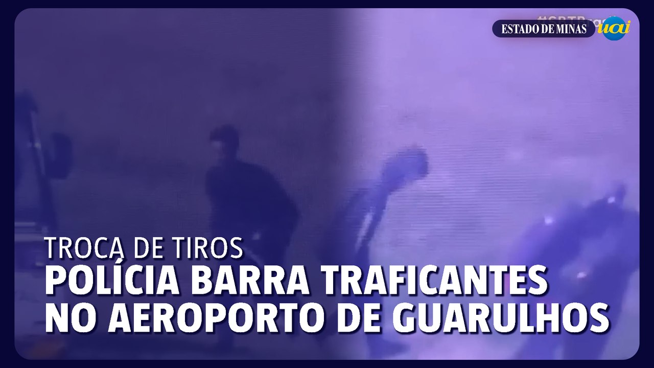 PF e traficantes trocam tiros na área externa do Aeroporto de Guarulhos