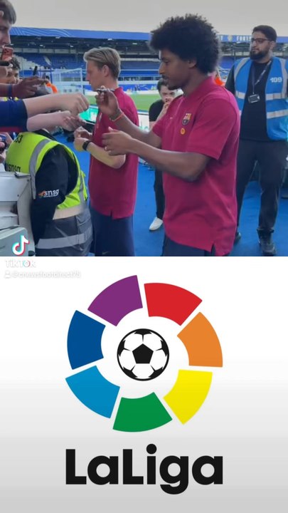 Barcelone apres match pre saison