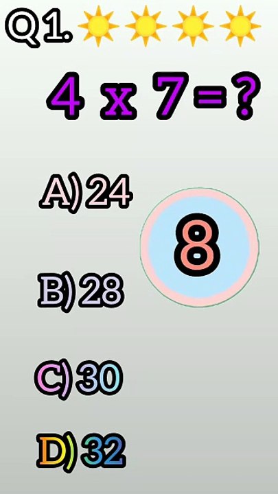 Speed Math Quiz | Answer Before Time Runs Out