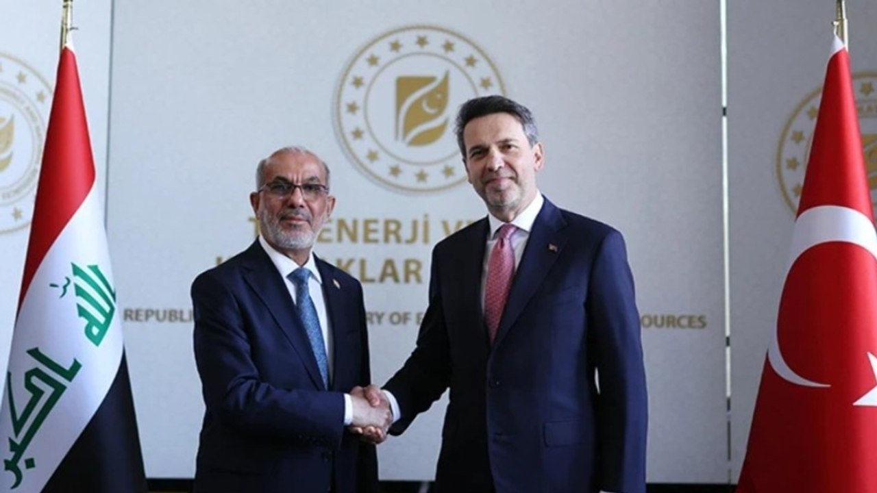 Bakan Bayraktar, Irak Petrol Bakanı Hüdeyir ile görüştü