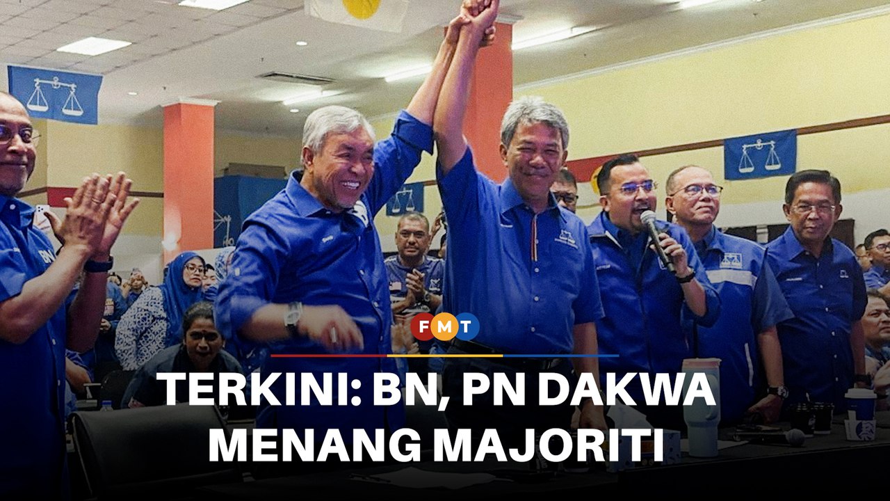 Liputan langsung PRN N Sembilan: BN-PN dakwa menang majoriti 2/3