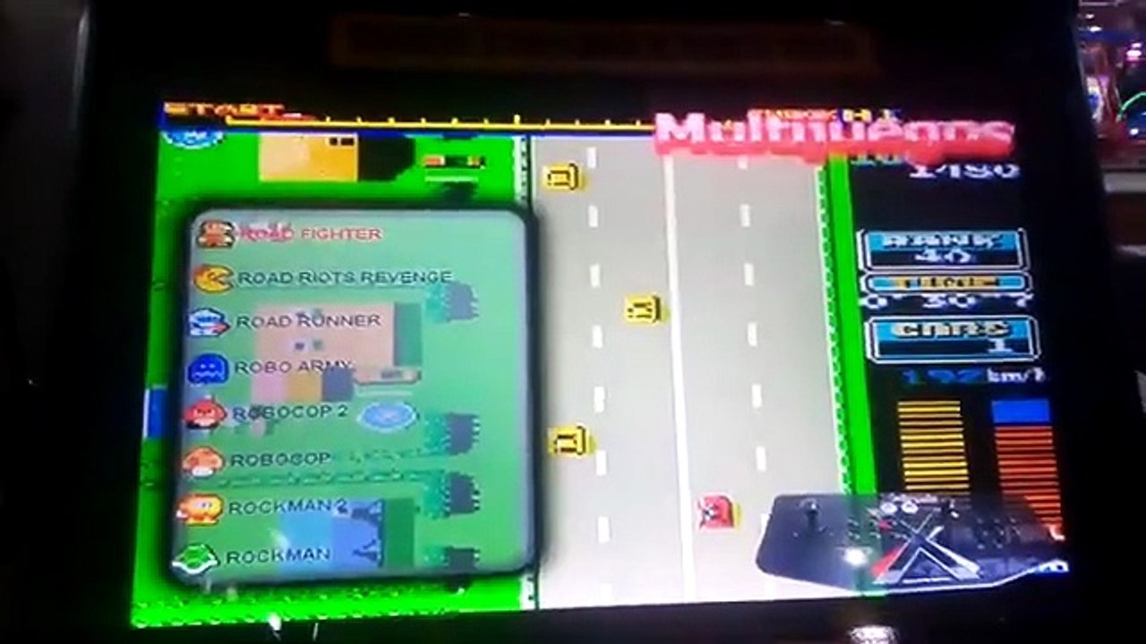 Road Fighter Arcade Intro
