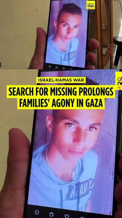 Search for missing prolongs the agony for families in Gaza