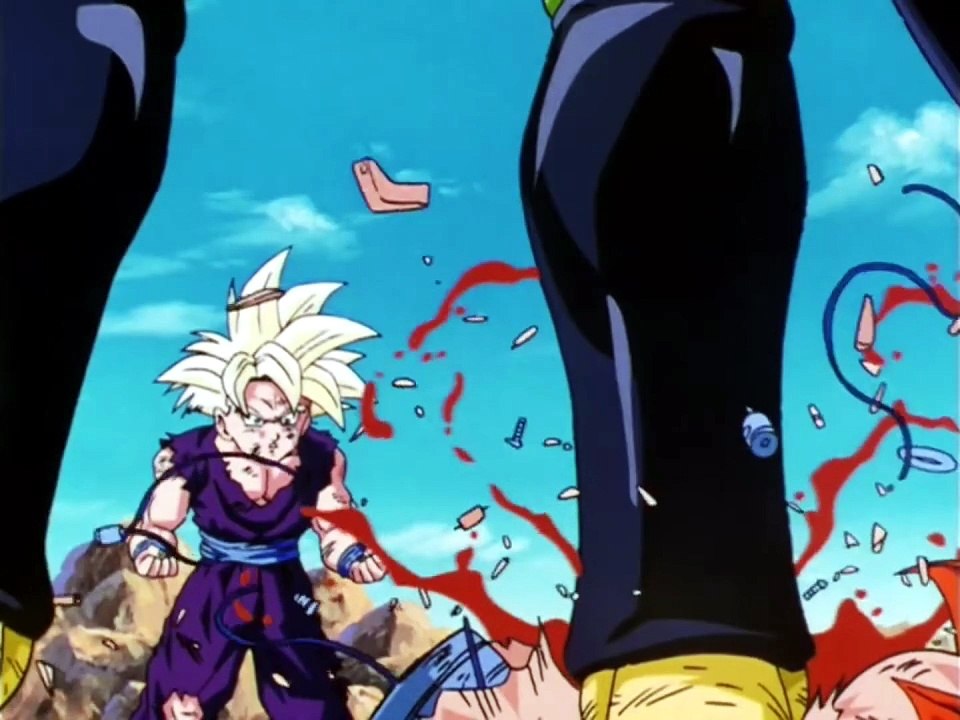 Gohan goes SSJ 2