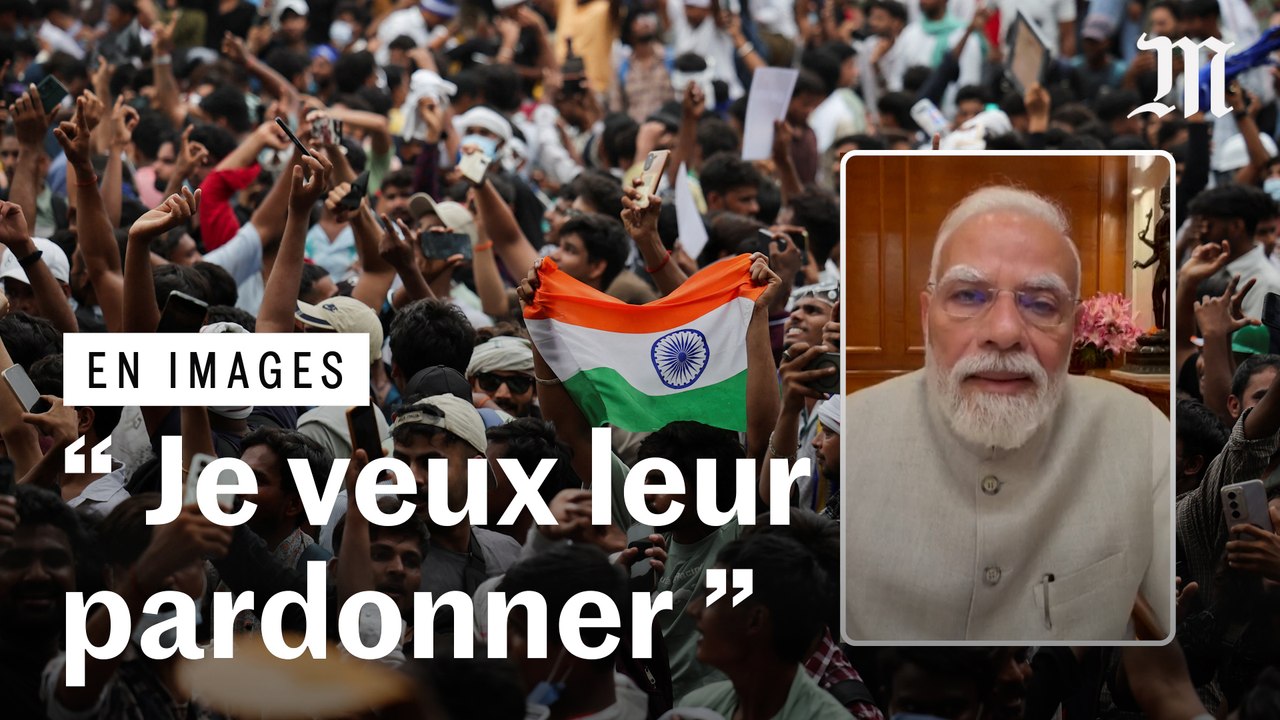 Le premier ministre indien Modi s'adresse aux étudiants manifestants