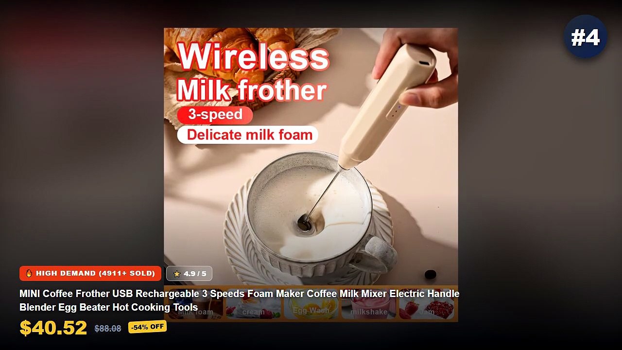 Top 5 Best Electric Milk Frothers For Cafe-Style Lattes (Must Have!)