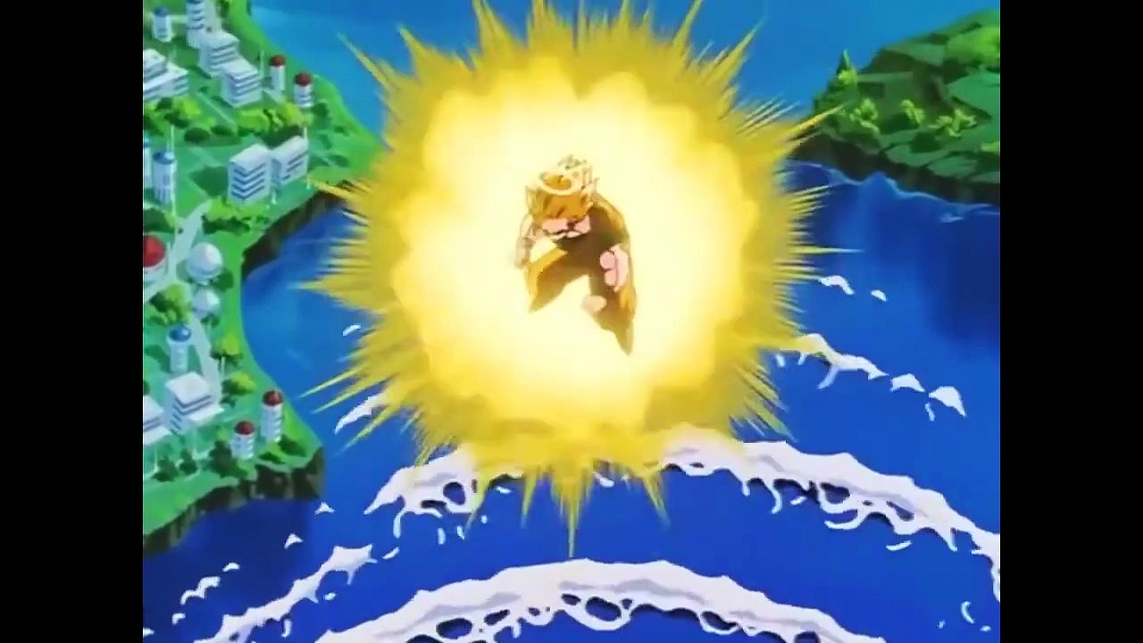 Goku into SSJ3 at first time