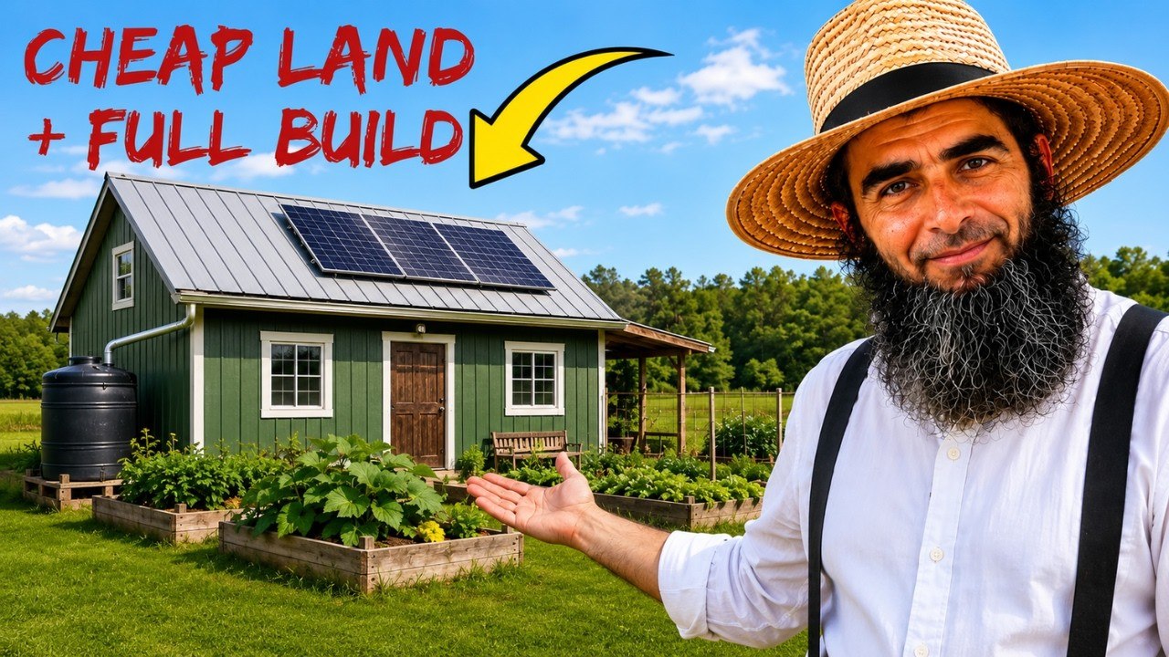 How To Go Off-Grid In 30 Days for $25,000 (Our Forbidden Amish Secret)