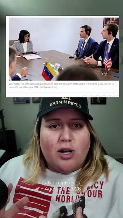 Empezó la negociación en Venezuela: quién está en la mesa y quién no