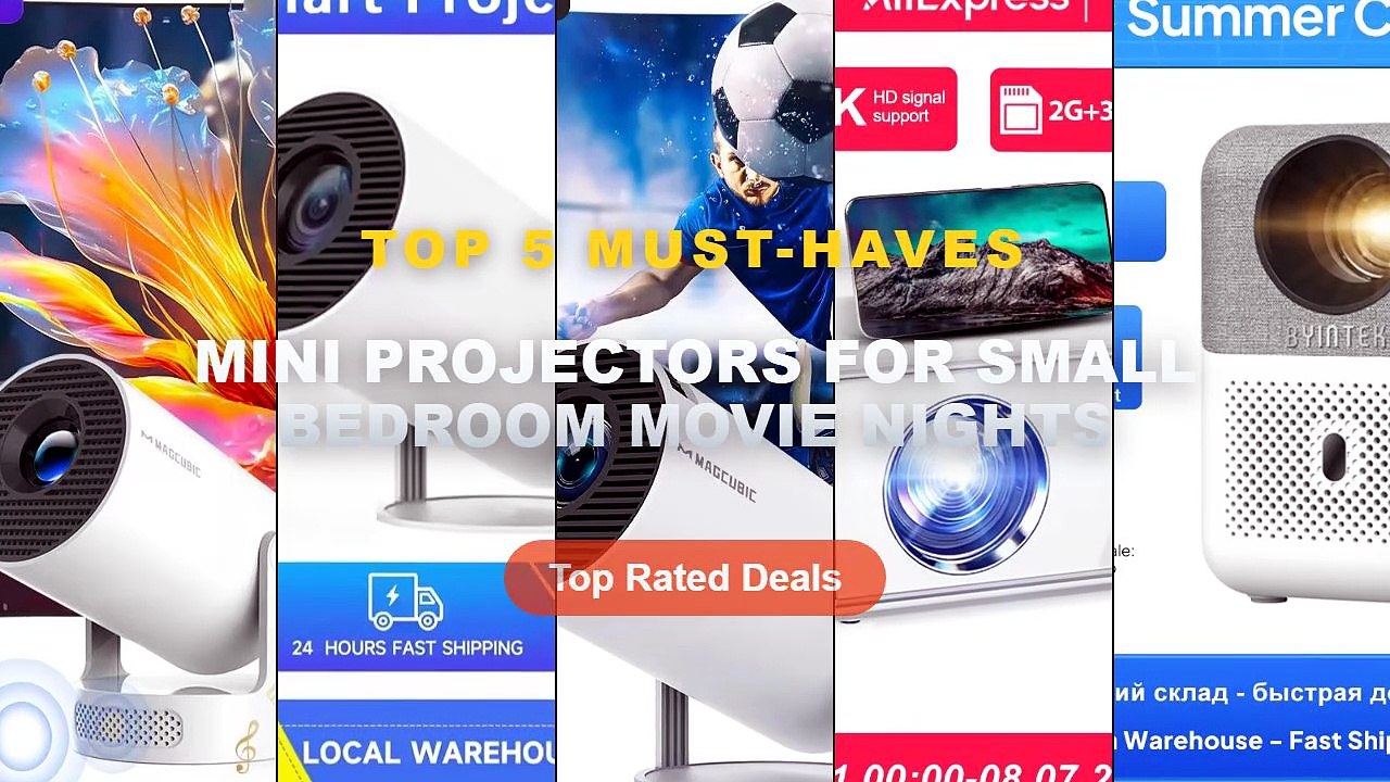 Amazing Mini Projectors For Small Bedroom Movie Nights You Need To See