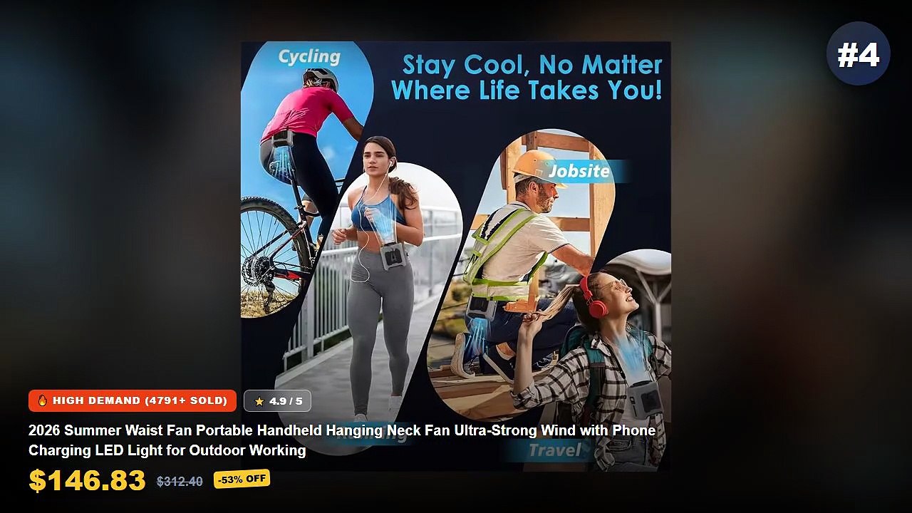 Don't Buy Neck Fan Coolers For Outdoor Summer Work Before Watching This!