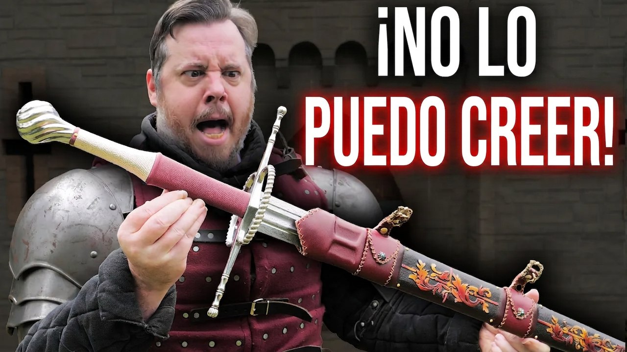 ¡La espada más hermosa que hemos reseñado! - Espada larga medieval Type XXa de Swordier