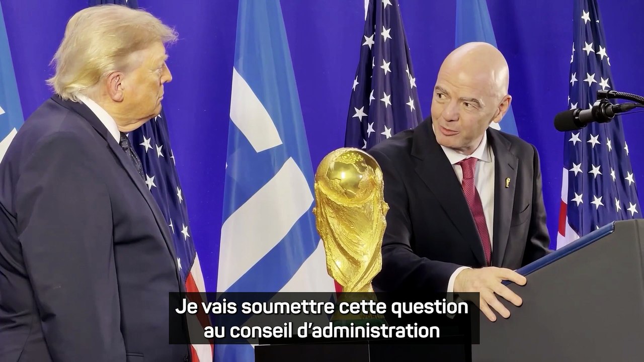 Le football mondial a ''perdu confiance'' en Infantino