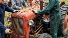 An abonded messay heris tractors restoration