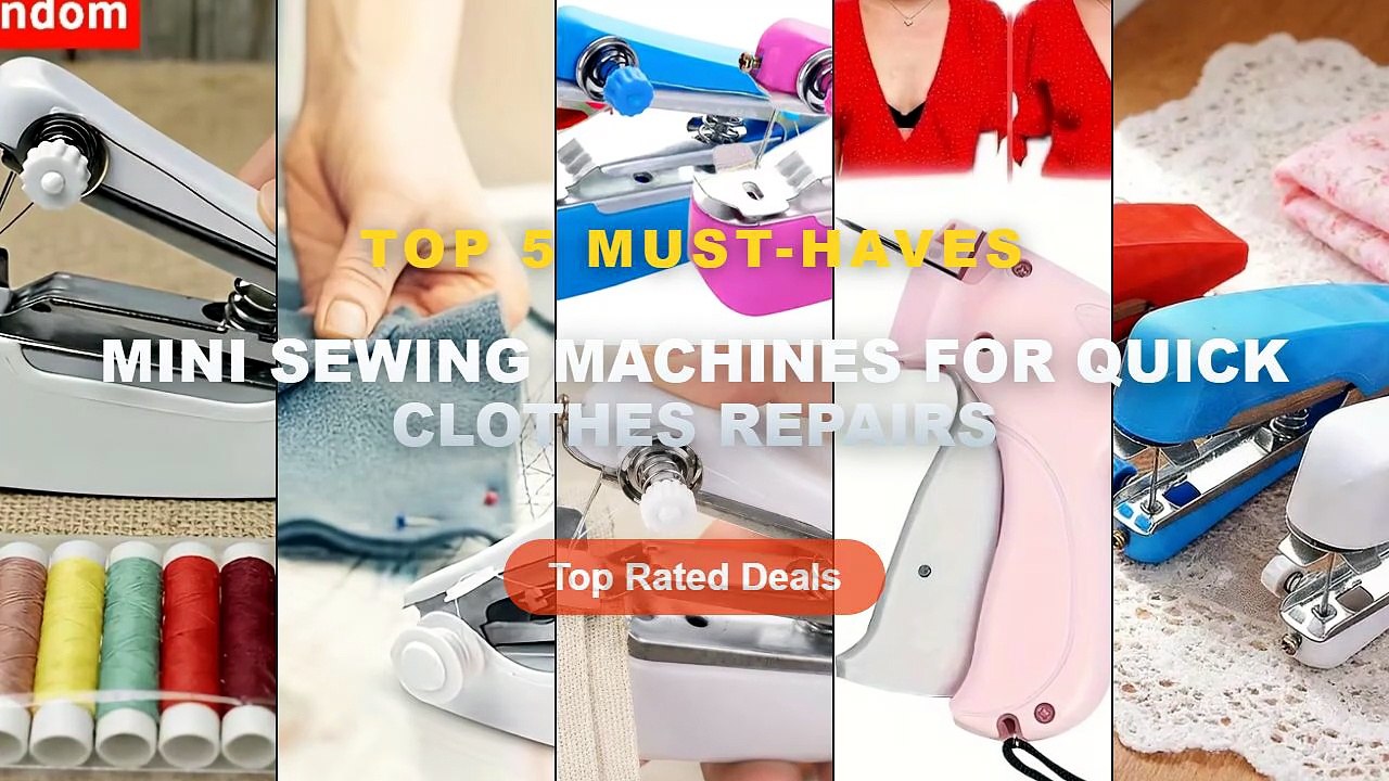 Best Mini Sewing Machines For Quick Clothes Rep...