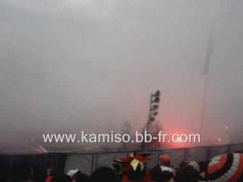 hooligans taraji flamme vs police tunisie