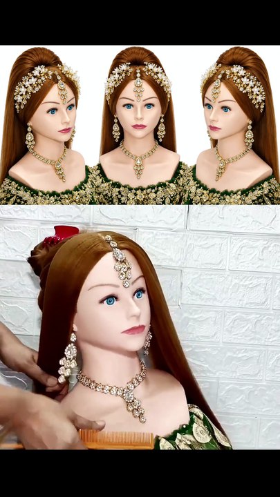 Easy half up half down open hairstyle for girls #hairstyling #hairtutorial #hairstyles #HairStyle #hairstyle