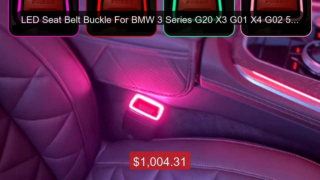 LED Seat Belt Buckle For BMW 3 Series G20 X3 G01 X4 G02 5 S... -- Top Pick 2026 | Unbeatable Price!