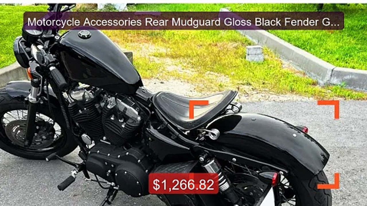 Motorcycle Accessories Rear Mudguard Gloss Black Fender Gua... -- Top Pick 2026 | Unbeatable Price!