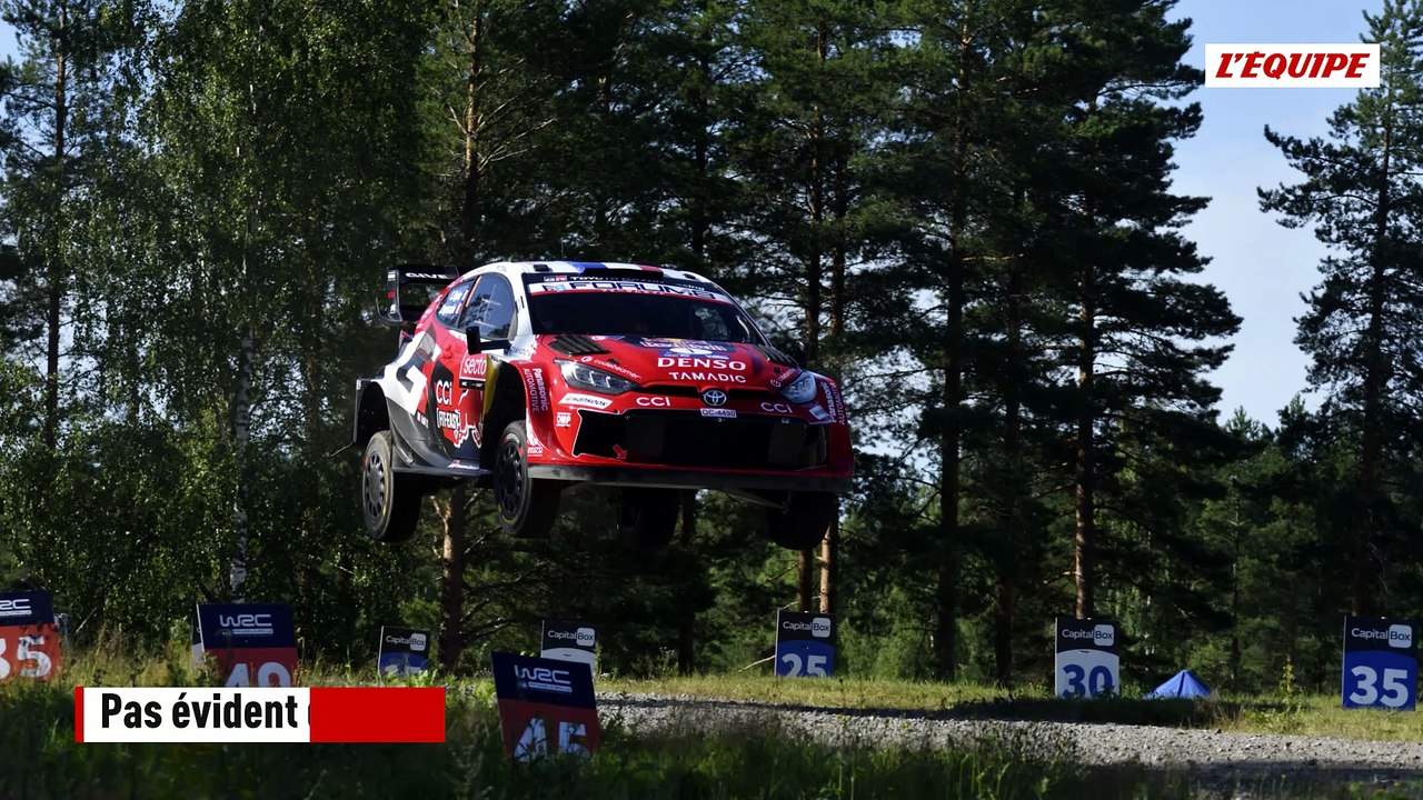 Énorme sortie de route pour Sébastien Ogier au rallye de Finlande, l'étape interrompue - Rallye - Rallye de Finlande