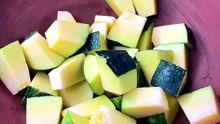 Village-style comfort on a plate! Pumpkin & potato mixed veg recipes! #bengalifood #villagecooking