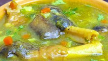 Healthy Mutton Paya Soup _ Paya Recipe _ #shorts #viral #viralshorts #nonveg #soup #payasoup