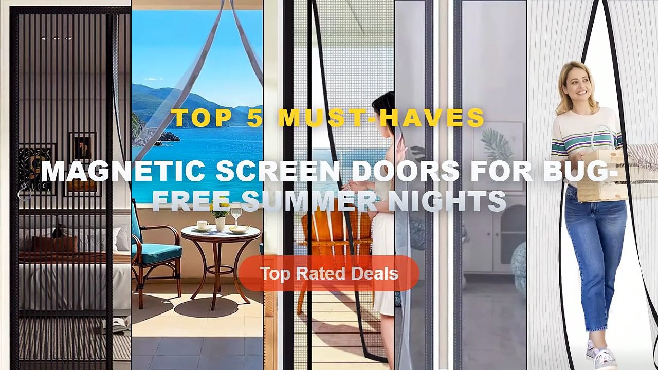 Ultimate Guide to the Best Magnetic Screen Doors For Bug-Free Summer Nights