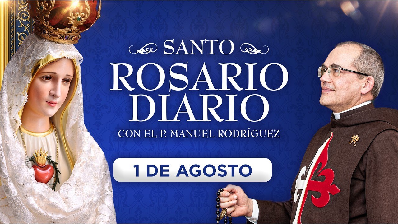 Santo Rosario Diario | Sábado 1 de agosto - Misterios gozosos #rosario