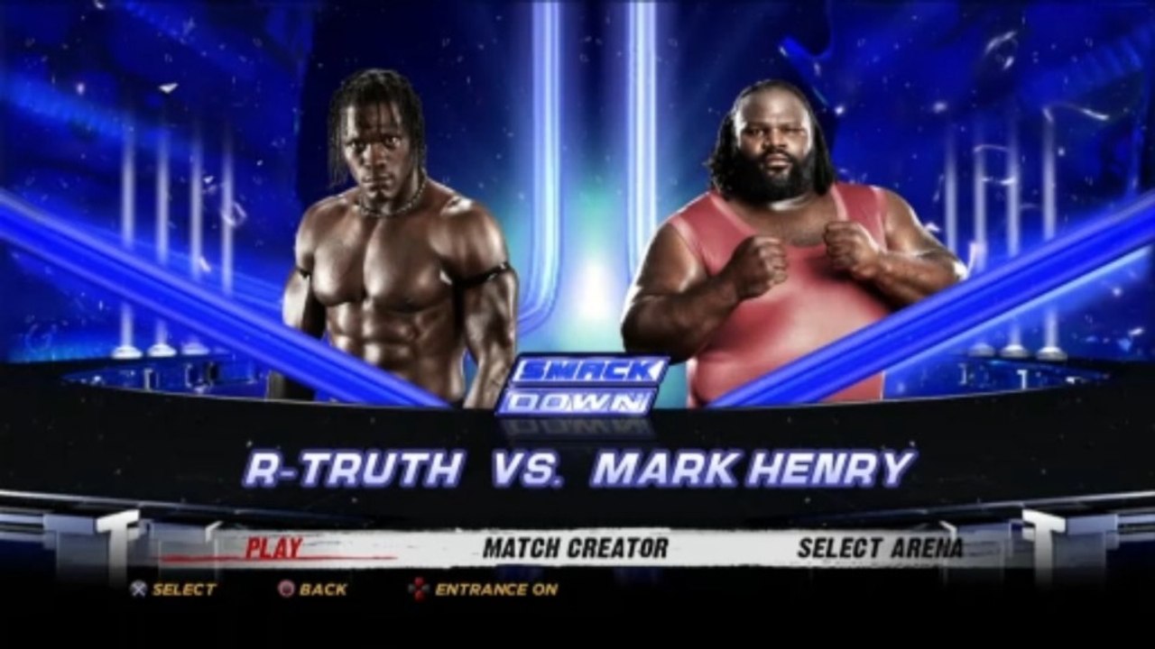 WWE '12 - R Truth vs. Mark Henry