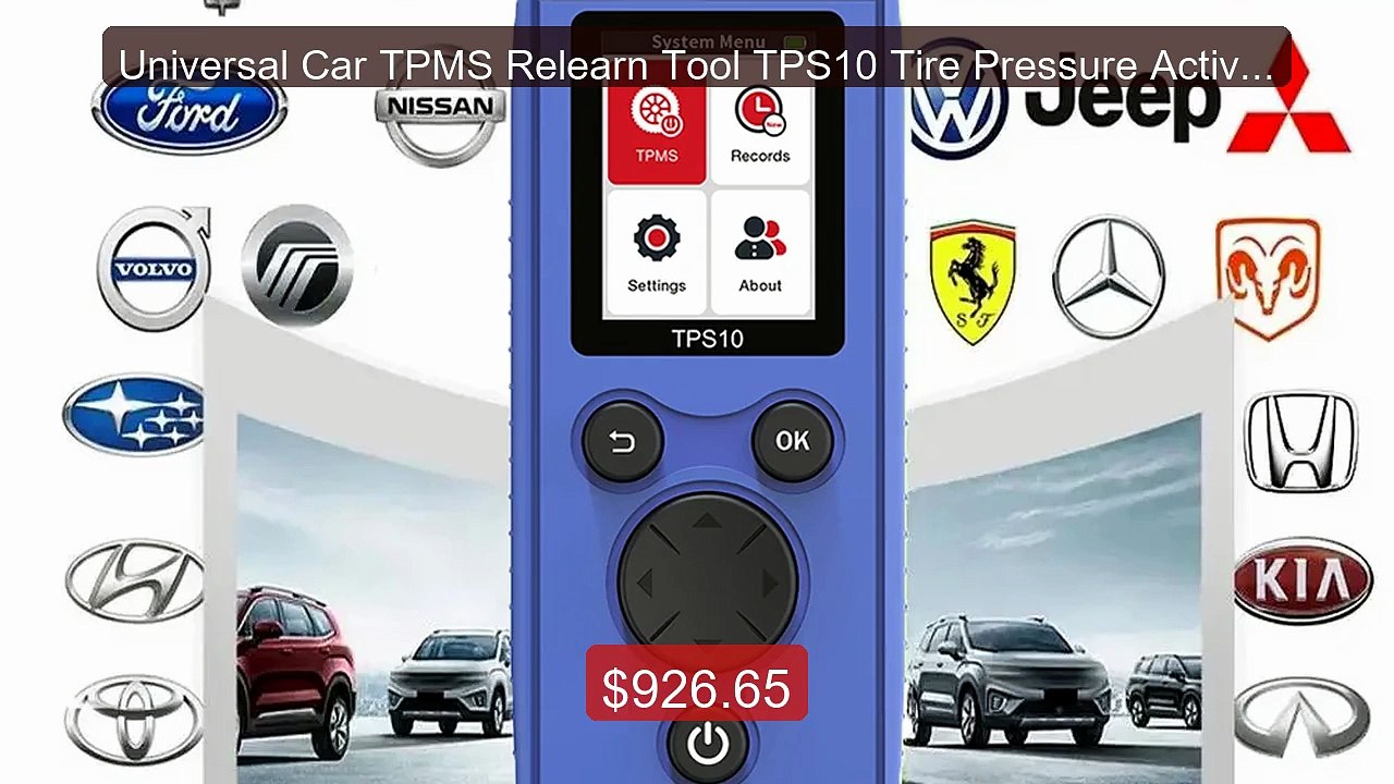 Universal Car TPMS Relearn Tool TPS10 Tire Pressure Activat... -- Top Pick 2026 | Unbeatable Price!