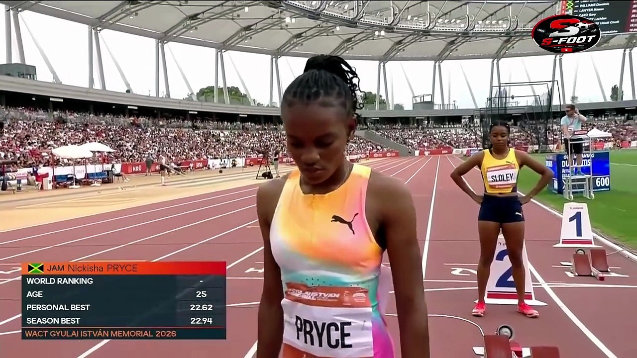 Women's 200m — Gyulai István Memorial Budapest 2026 | Full Race Highlights