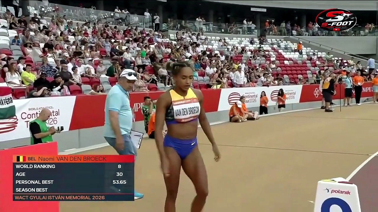 Women's 400m Hurdles — Gyulai István Memorial Budapest 2026 | Full Race Highlights