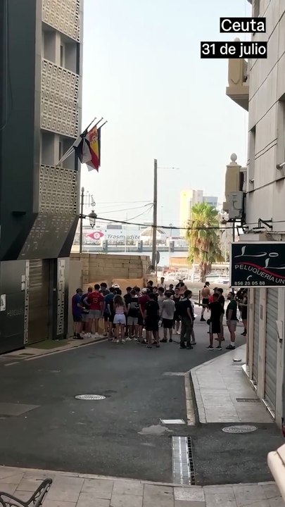 Los vecinos de Ceuta tienen miedo por la situación en las calles tras las llegada masiva de migrantes irregulares