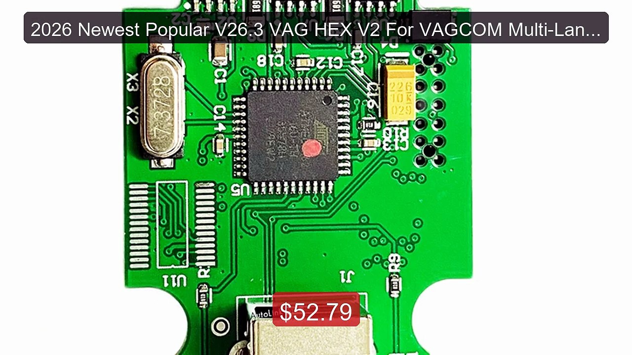 2026 Newest Popular V26.3 VAG HEX V2 For VAGCOM Multi-Languag... -- Amazing Value 2026 | Must Have!