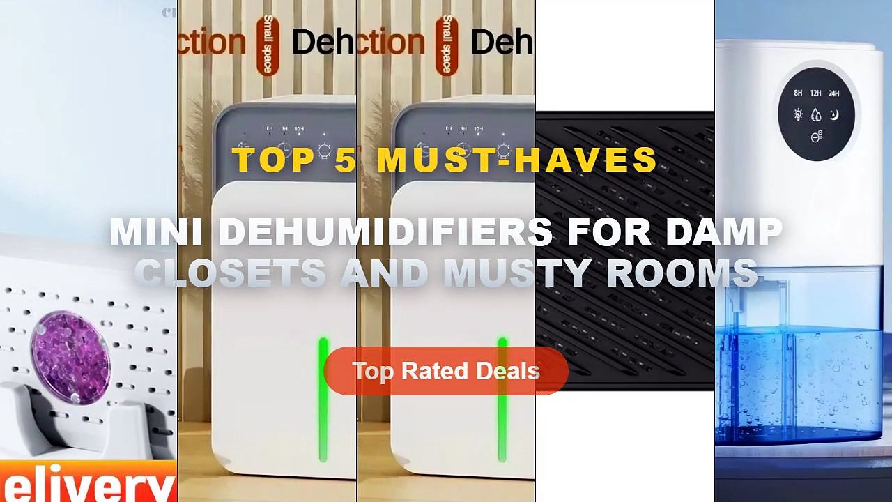 Amazing Mini Dehumidifiers For Damp Closets And...