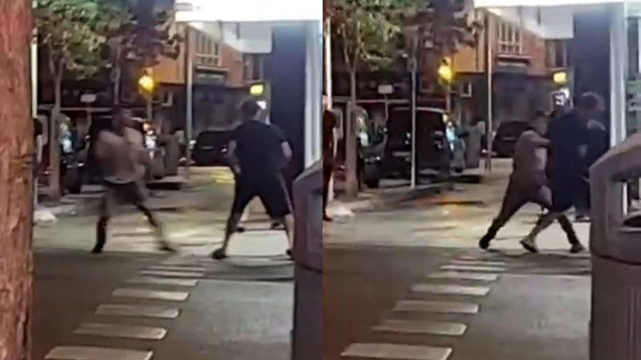 "¡Yo soy colombiano y me paro duro!": brutal pelea en Pere Garau acaba con un hombre herido