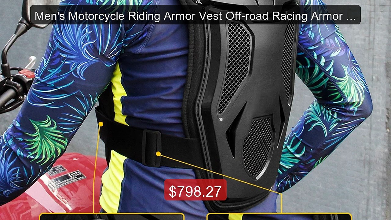Men's Motorcycle Riding Armor Vest Off-road Racing Armor Vest Anti... -- Best Deal 2026 | Shop Now!