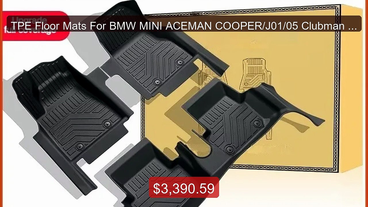 TPE Floor Mats For BMW MINI ACEMAN COOPER/J01/0...