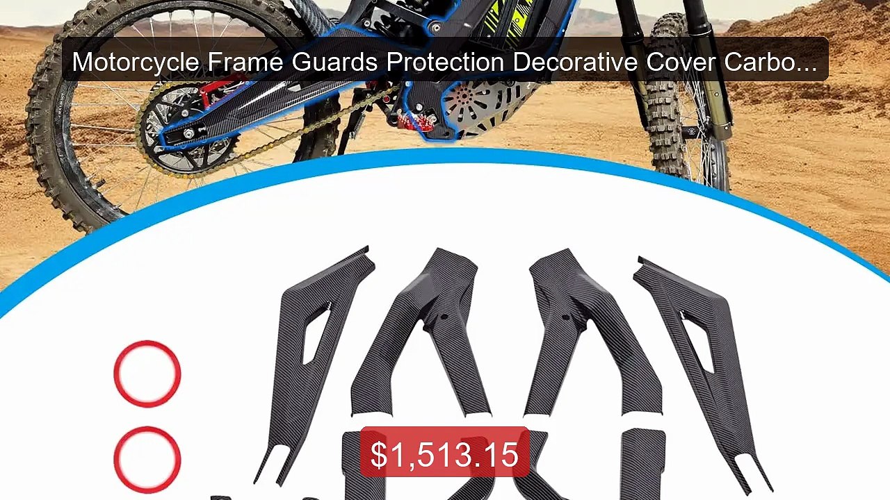 Motorcycle Frame Guards Protection Decorative Cover Carbon Fiber F... -- Best Deal 2026 | Shop Now!